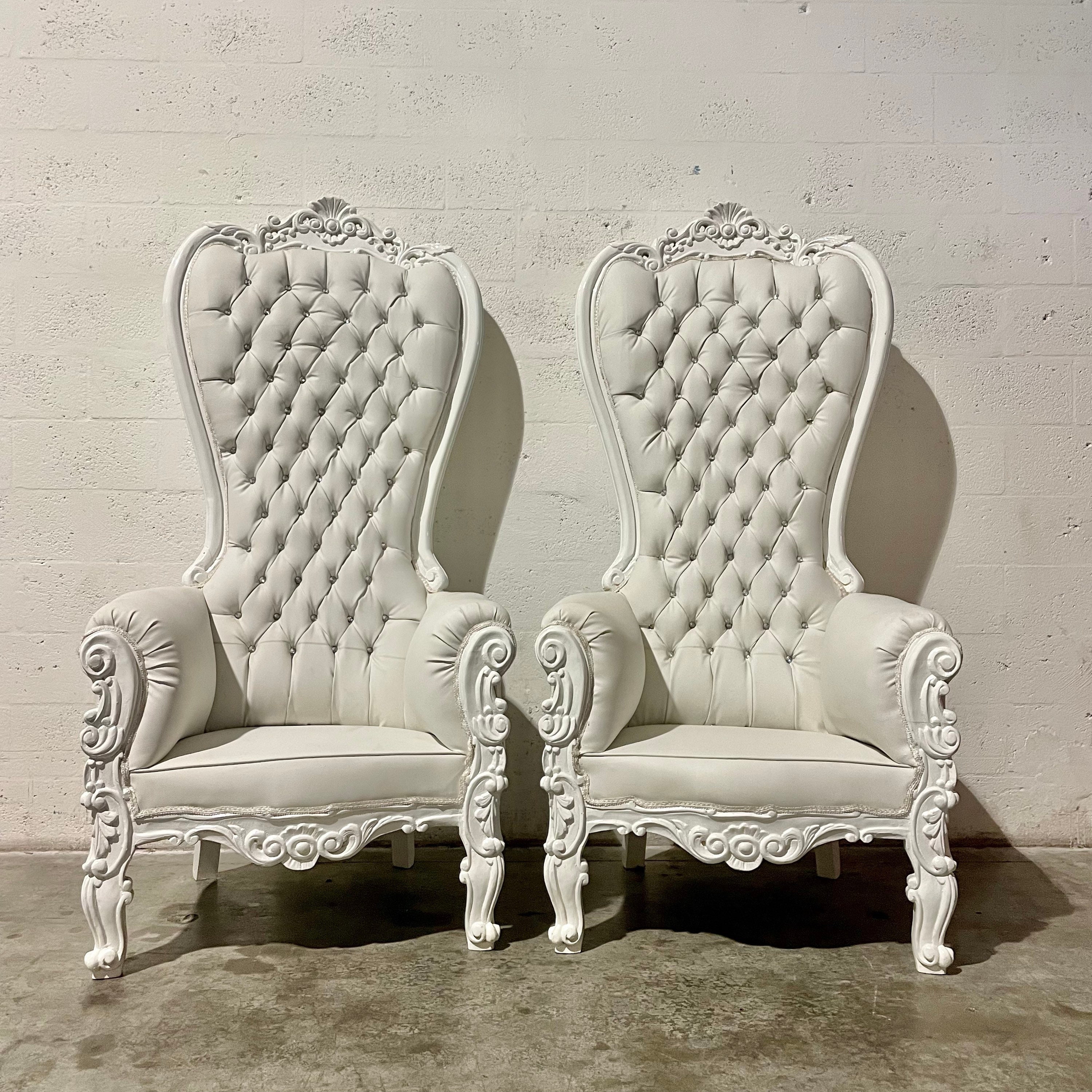 White tufted chair new arrivals
