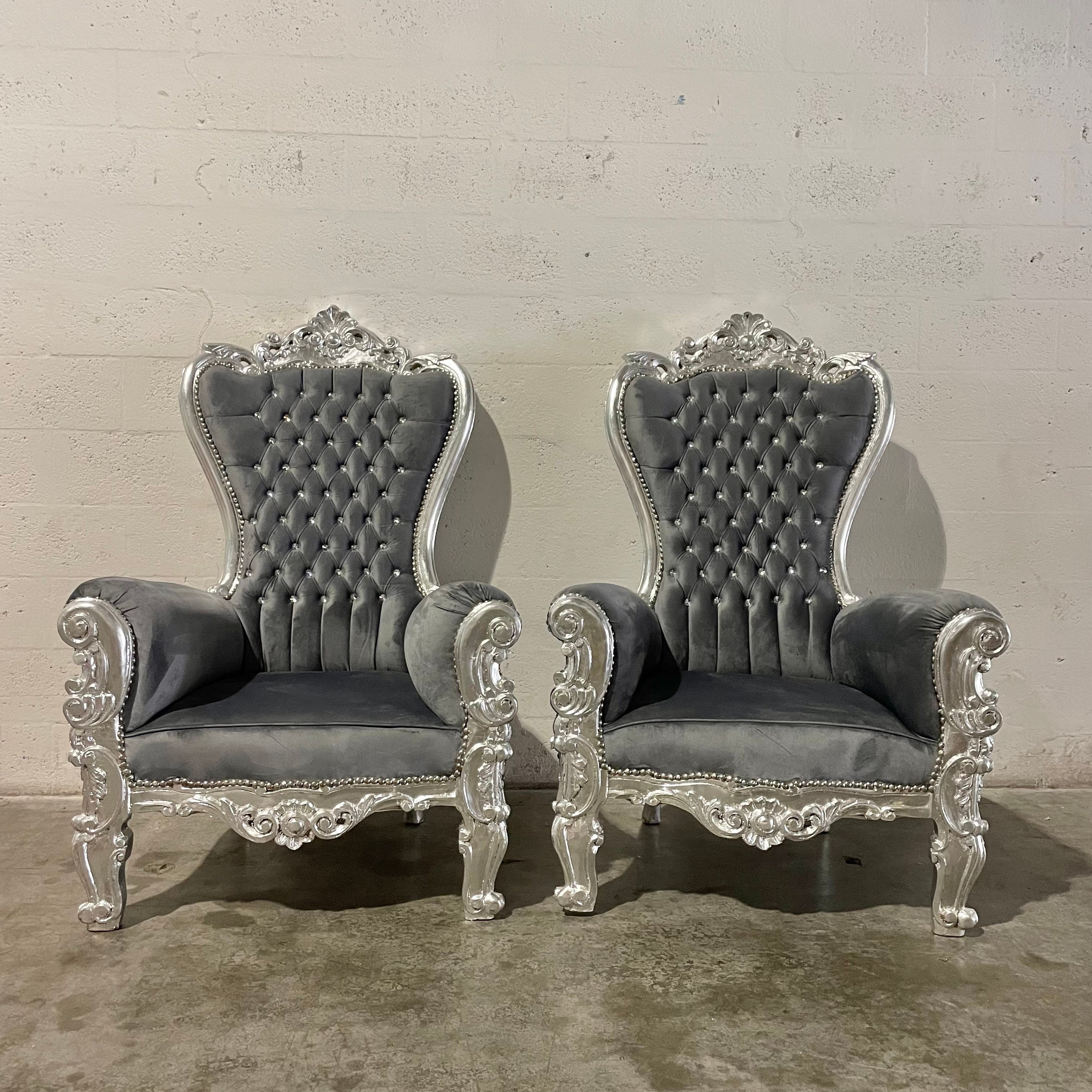 Silver throne sale