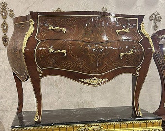 French Victorian Commode Louis XV Style Furniture Vintage commode Small comode Gotic Art