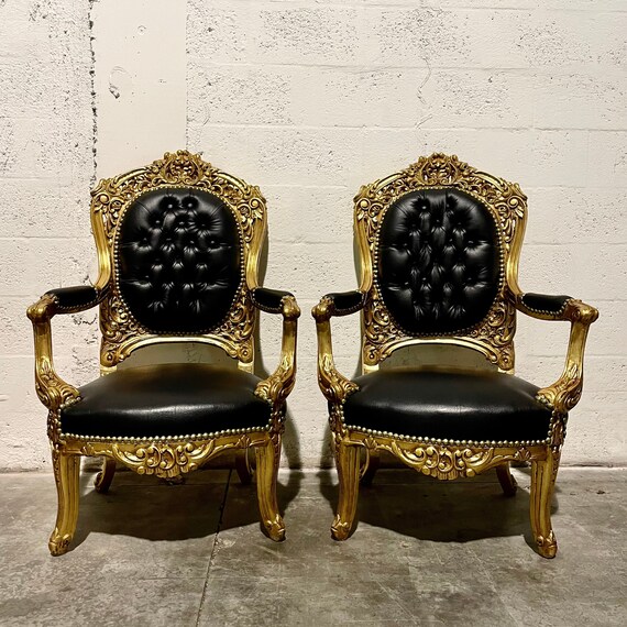 Vintage clearance tufted chair