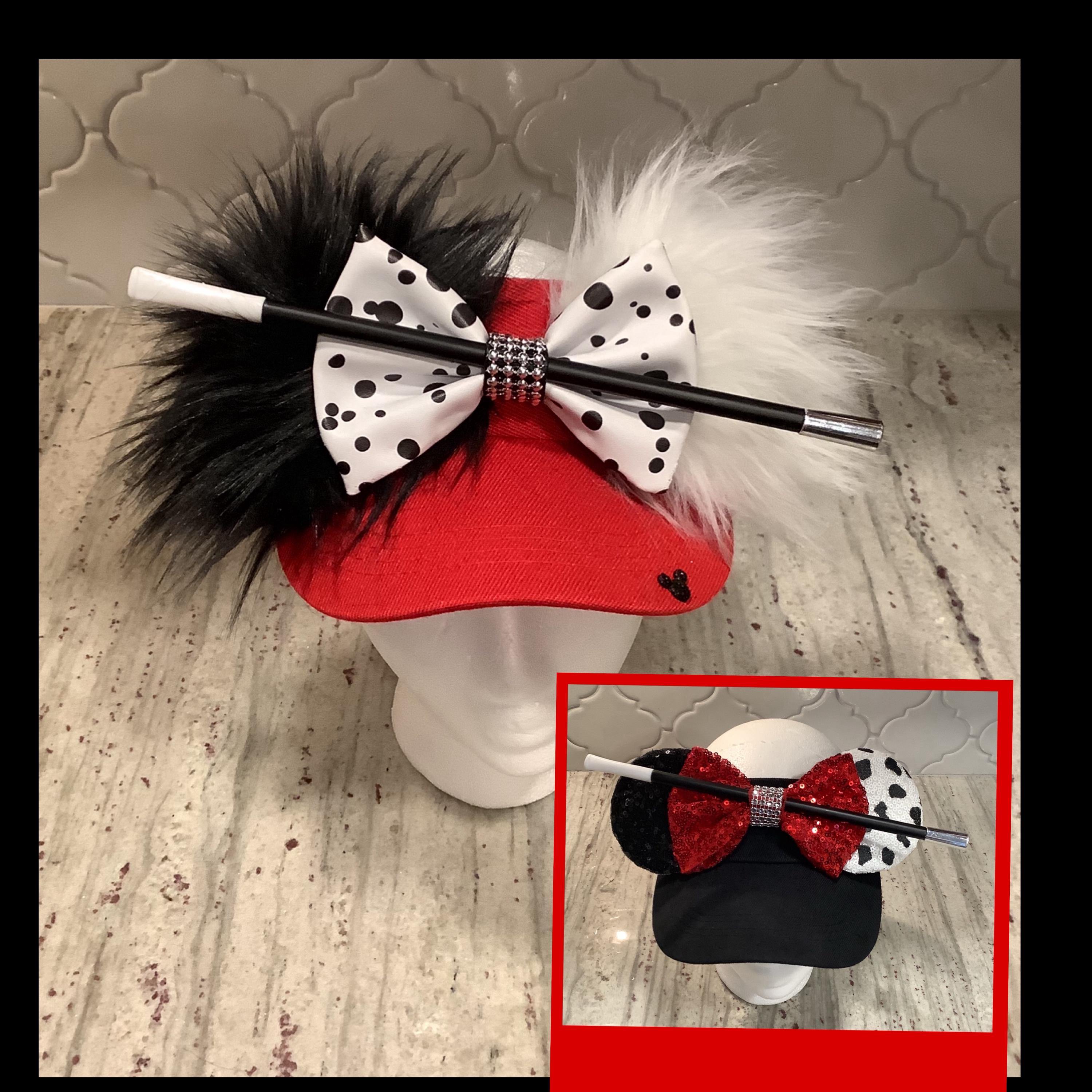 Stylish Dalmatian Black and White Faux Fur Hat Dalmatian Hat - Etsy main image 2