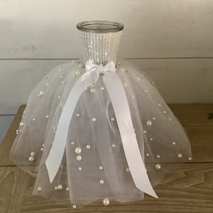 Multi size Pearl Skirted Bride