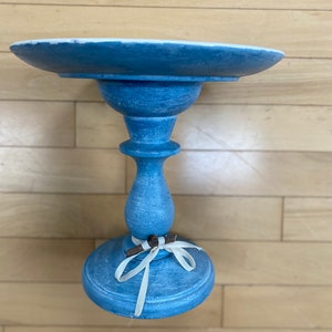 Vintage Cake Stand | Recycled Pedestal, Unique Table Centerpiece,  Handcrafted Gift for Any Occasion