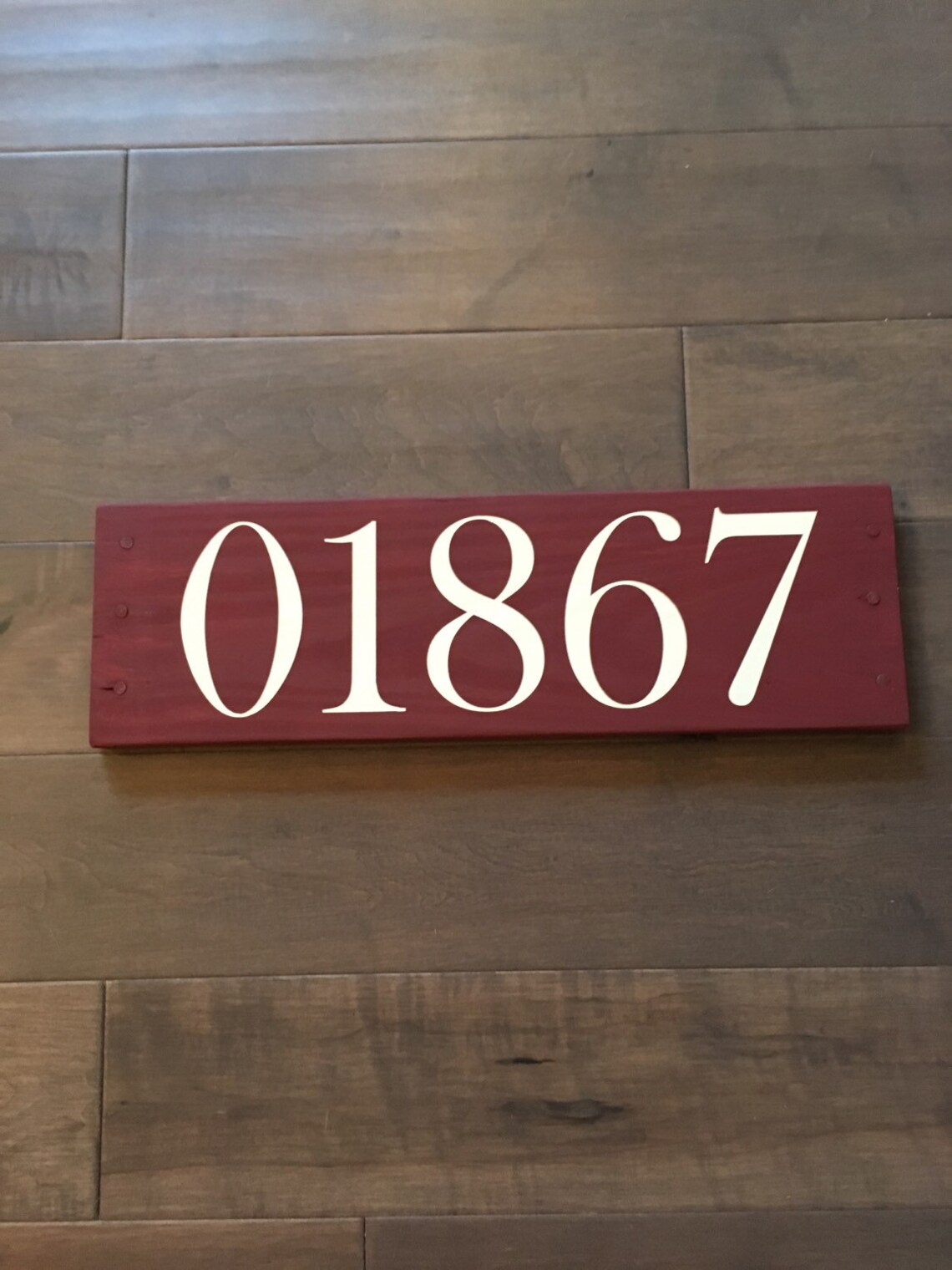 Zip Code Sign Reclaimed Wood Wall Art Love Where You Live - Etsy