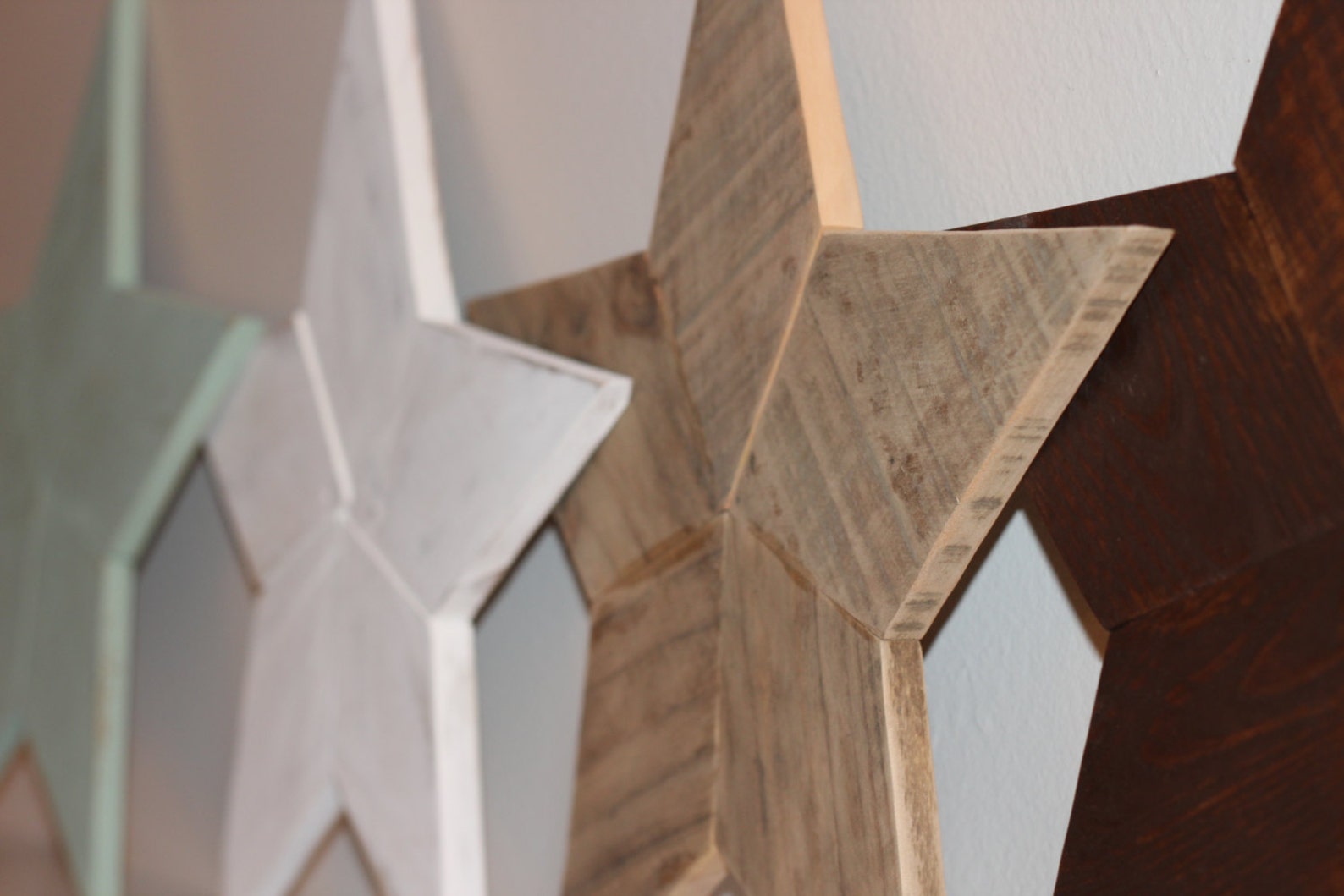 Reclaimed Wood Star Wooden Star Star Wall Art Etsy