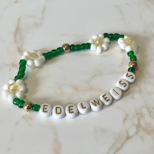 Edelweiß! ~ Klang der Musik inspiriert Armband