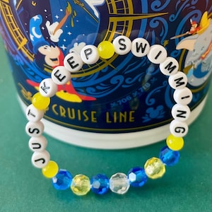 Just Keep Swimming Friendship Bracelet