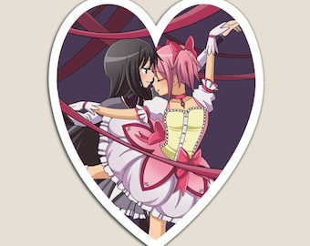Homura x Madoka Herz Sticker