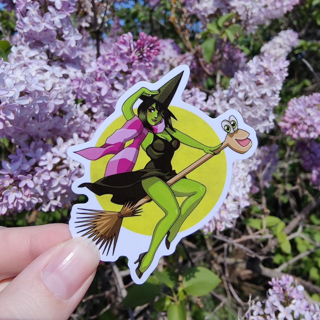 Banjo Kazooie Game Over Gruntilda Pin up Witch Vinyl Sticker - Etsy