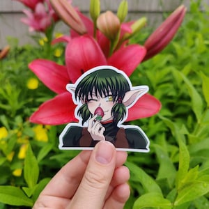 Tokyo Mew Mew Kish Peekaboo Vinyl Sticker