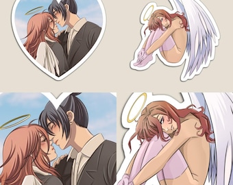 Anime MLM Paar Vinyl Sticker Set