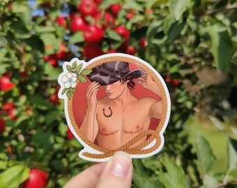 Trans Masc Cowboy Vinyl Aufkleber