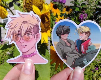 Trigun Vashwood Vinyl-Sticker-Set