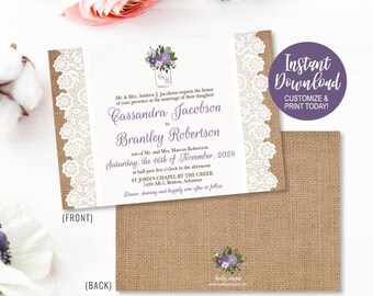 Cheap Wedding Invitations Etsy