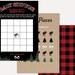 Lumberjack Baby Shower Bingo Game Template Bingo Baby - Etsy