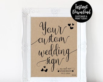 Printable Wedding Reception Signs, Sign For Wedding Reception, Best Wedding Reception Signs, Signage For Wedding Reception, Custom Wedding