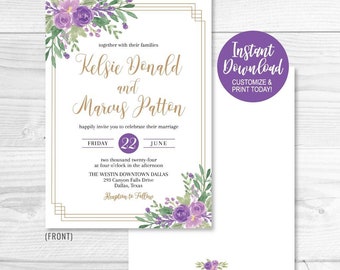 Cheap Wedding Invitations Etsy