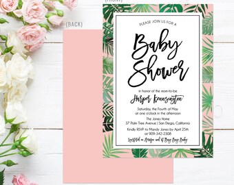 Invito per baby shower ragazza stampabile, Invito per baby shower, Invito per baby shower stampabile, Invito per baby shower ragazza