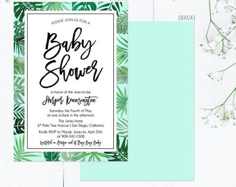 Boy Baby Shower Invitation, Brunch Baby Shower Invitation Boy, Baby Shower Invite Boy, Baby Boy Shower Invitation, Baby Invitation Template
