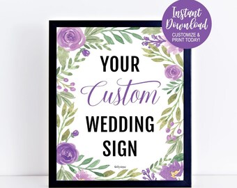 DIY Wedding Signs Printables, Wedding Signage Download, Wedding Signs DIY, Wedding Signs Sayings, Signs For Wedding Ceremony, Custom Sign