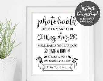 Hashtag Sign Printable, Hashtag Wedding Sign Printable, Hashtag Sign Wedding, Wedding Sign Template, Hashtag Template Sign, Printable PDF