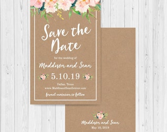 save the date email etsy