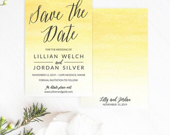 save the date idea etsy