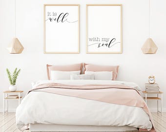  Bedroom  wall decor  Etsy