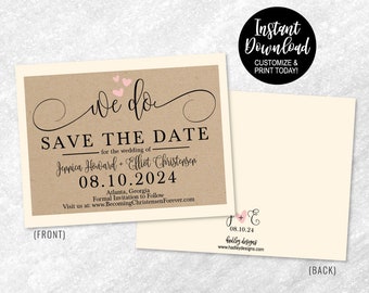 Cheap Save The Date Etsy