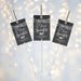 Printable Let Love Sparkle Tags for Sparklers Chalkboard | Etsy
