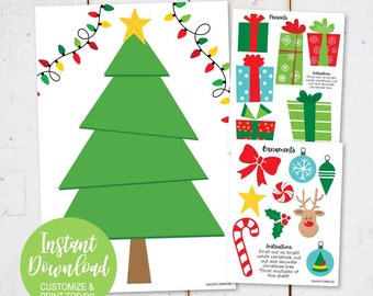 Download Christmas Craft Kit Etsy PSD Mockup Templates