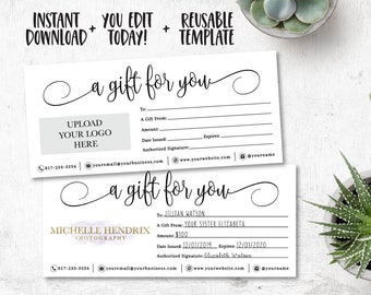 gift certificate etsy