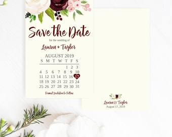 save the date idea etsy
