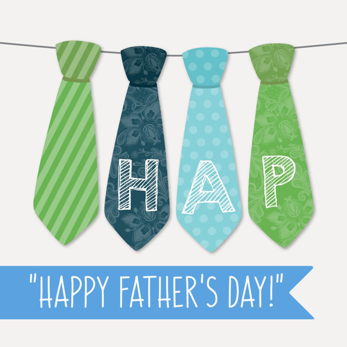 Father's Day Banner Father's Day Gift Fathers Day - Etsy
