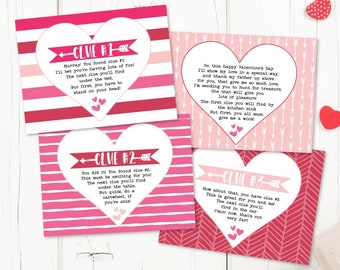 Scavenger Hunt Trip, Shower Printable, Treasure Hunt Clues, Treasure Hunt Kids, Treasure Hunt Kit, Treasure Hunt Party, Valentines Day Kids