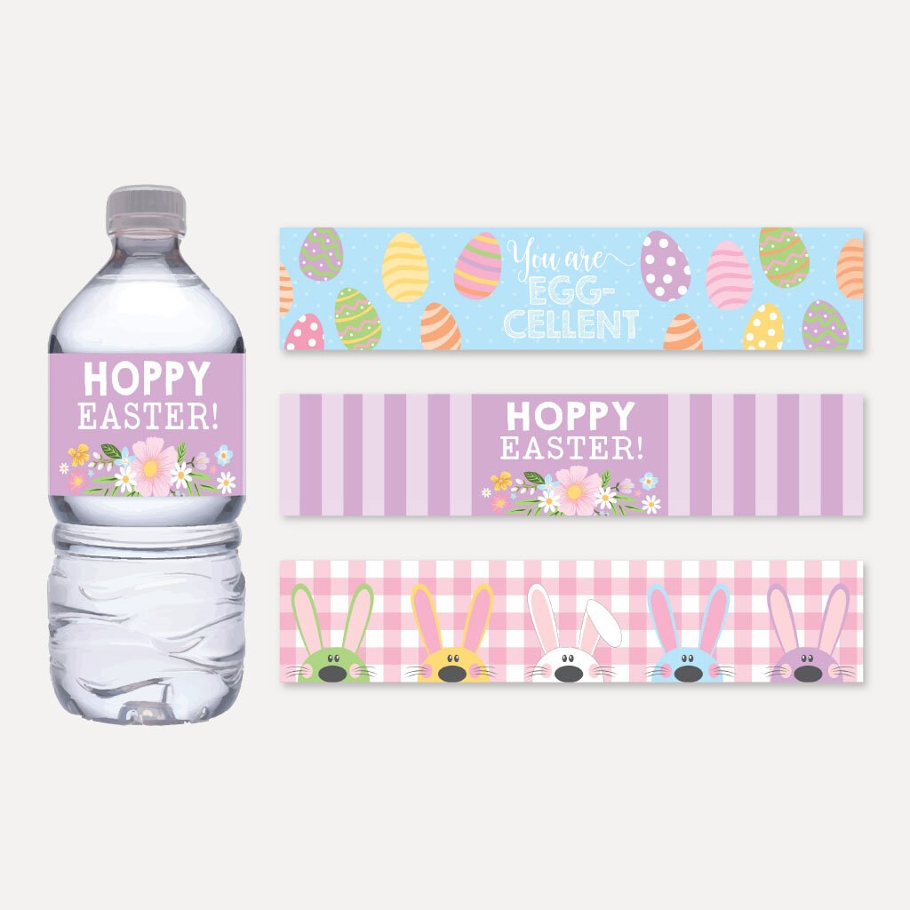 Water Bottle Wrapper Template Easter Bottle Wrapper Label Etsy Water Bottle Wrapper Template Easter Bottle Wrapper Label Etsy