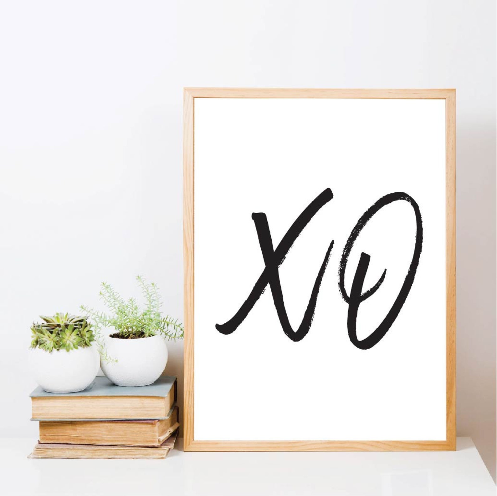 XO Wall Art Print Motivational Wall Decor Wall Prints Etsy