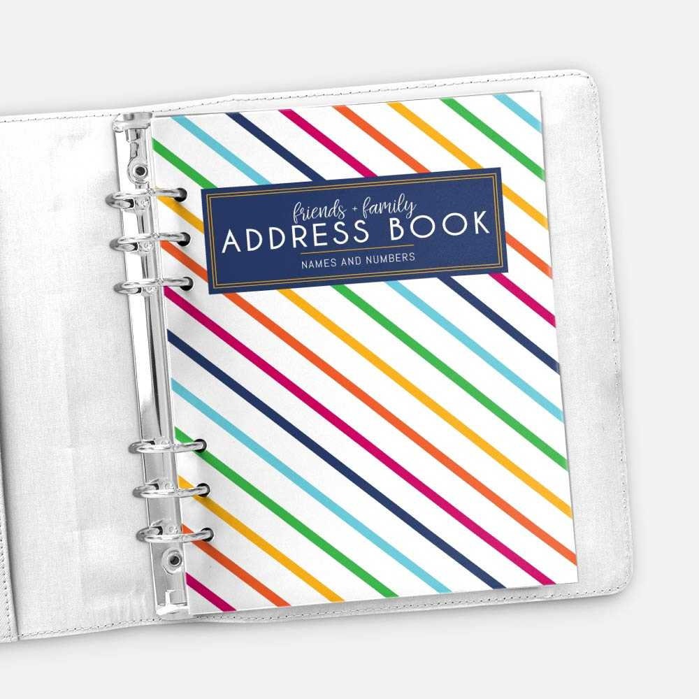 Address Book Template Cute Address Book Printable Address Etsy Australia
