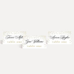 Plantilla elegante de tarjetas de lugar de boda de Nochevieja -Diseños Hadley, Recepción de boda de tarjetas de lugar, Caligrafía de tarjeta de lugar de boda, Imprimible