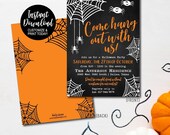 Party Supplies, Happy Halloween, Invitation Halloween, DIY Invitations, Holiday Invitation, Halloween Party Ideas, Halloween Party Supplies