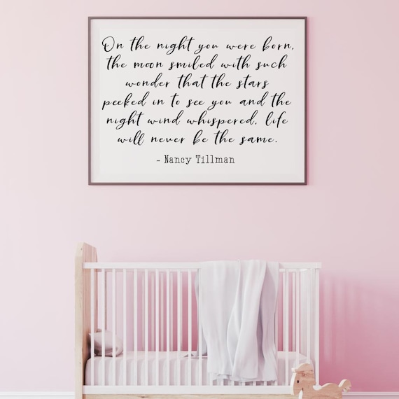 Nursery Decor Girl, Nursery Wall Art Girl, Nursery Prints Girl, Girl Nursery Decor, Boys Nursery Decor, Baby Girl Room Art, Baby's Room Art