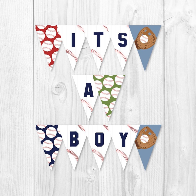Diy Baby Shower Banner Template