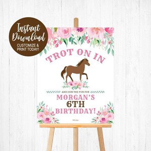 Birthday Decorations Girl, First Birthday Sign Girl, Girl Birthday Sign ...