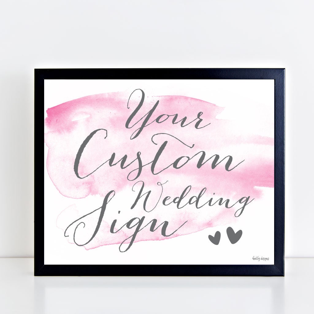 Editable Custom Sign Printable Custom Signs Create Your Own | Etsy
