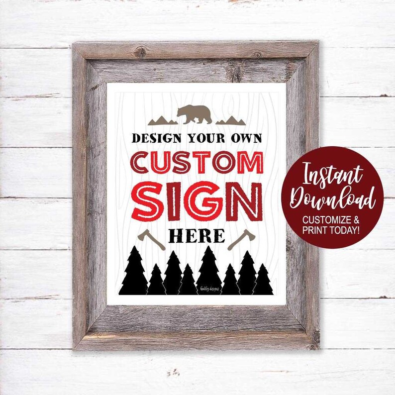 Printable Kids Party Signs Birthday Party Decorations | Etsy