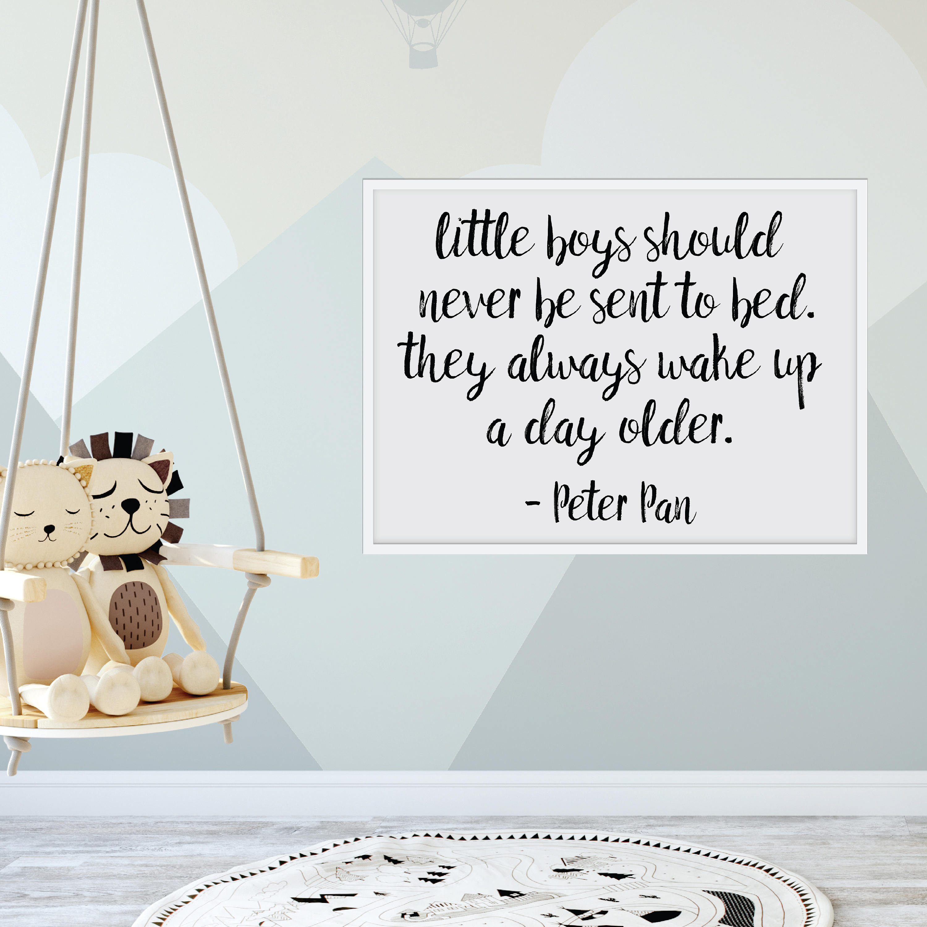 Nursery Decor Wall Art Set Nursery Quotes and Sayings Etsy