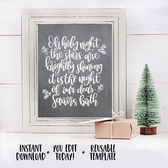 Christmas Printables, Christmas Poster, Holiday Printable, Christmas Sign Download, Printable Decor, Wall Art Decor, Christmas Wall Decor,