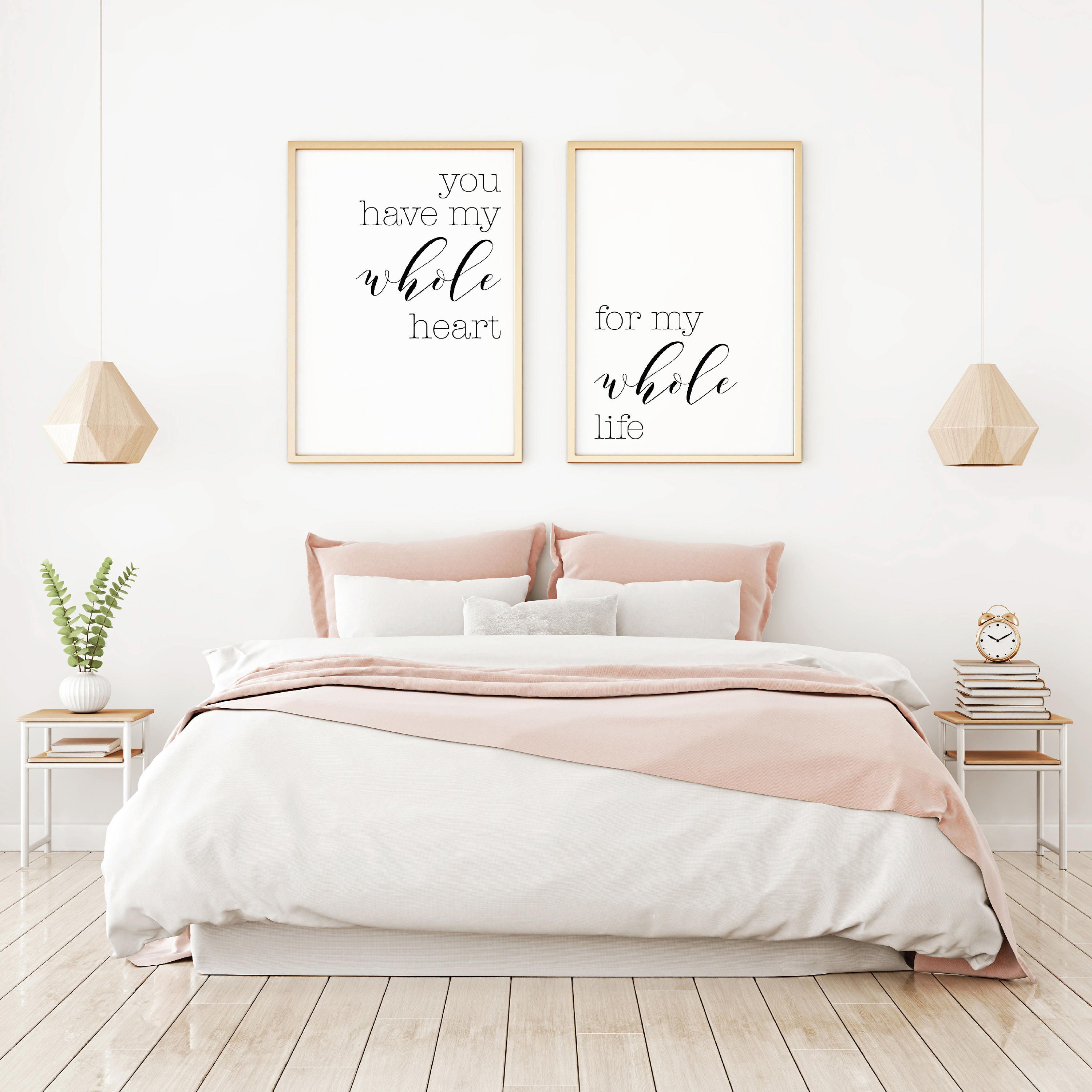 Wall-Mounted Storage Bedroom Decor