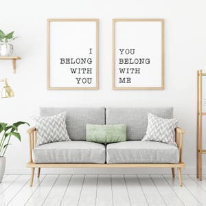 Printable Wall Art Quotes, Black and White Prints, Minimalist Art ...