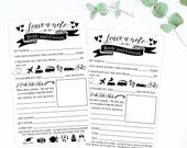 Wedding Mad Lib Printable, Wedding Madlibs, Funny Wedding Advice Cards, Advice Card Template For Bridal Shower, Advice For The Bride Cards